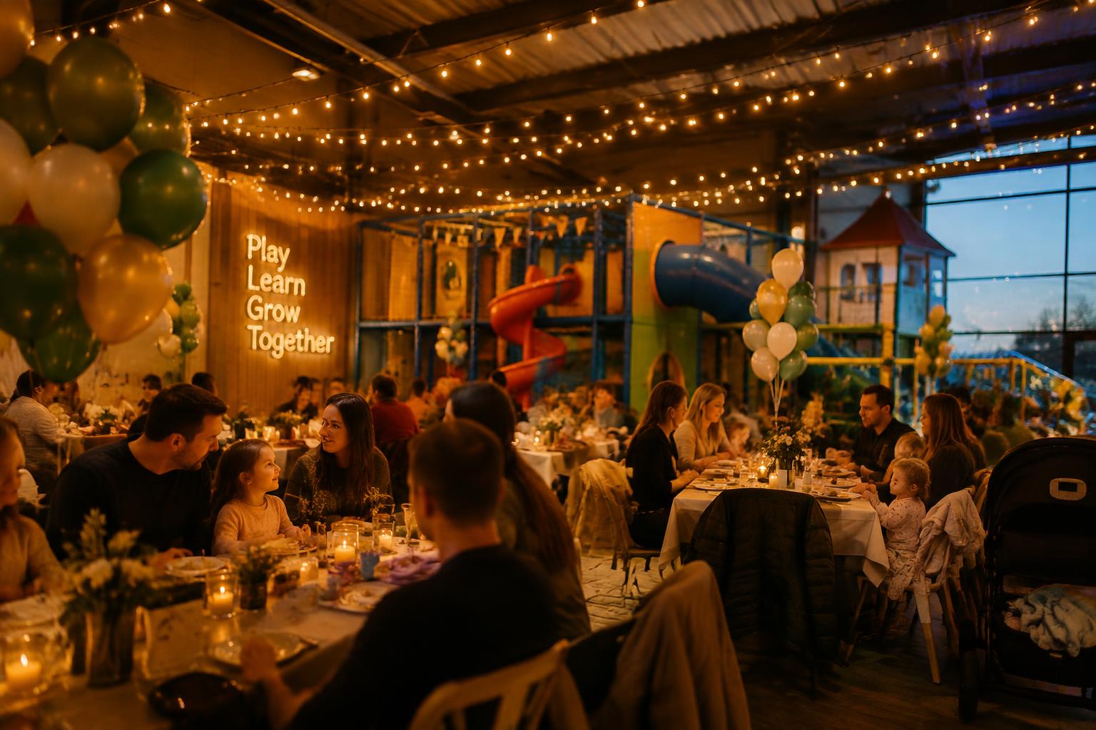 Private event set up at Happy Hippos